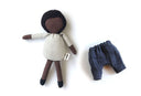 mini poupée - cheveux courts