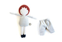mini poupée - cheveux courts