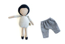 mini poupée - cheveux courts
