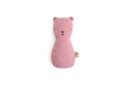 Ourson hochet de velours côtelé
