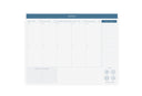 bloc-notes planificateur de semaine