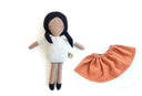 mini poupée - cheveux longs