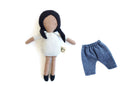 coffret mini poupée - cheveux longs