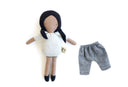coffret mini poupée - cheveux longs