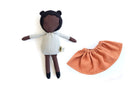 mini poupée - cheveux longs