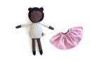 mini poupée - cheveux longs