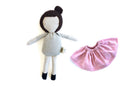 mini poupée - cheveux longs