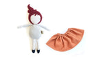 mini poupée - cheveux longs