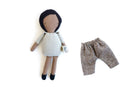 mini poupée - cheveux courts