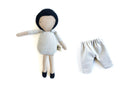 mini poupée - cheveux courts