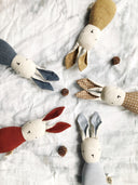 lapin hochet - deux tons unis