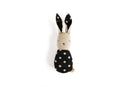 lapin hochet - deux tons imprimés