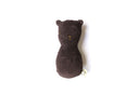 Ourson hochet de velours côtelé
